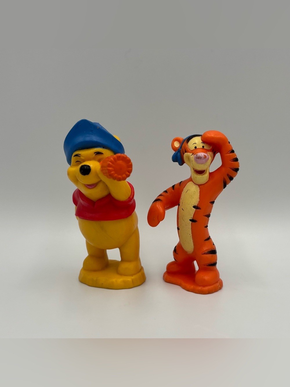 RARE Vintage Disney Winnie the Pooh & Tigger Pirate Adventure Sailor Toy Lot